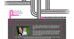 Desktop Screenshot of parentsinwheelchairs.com